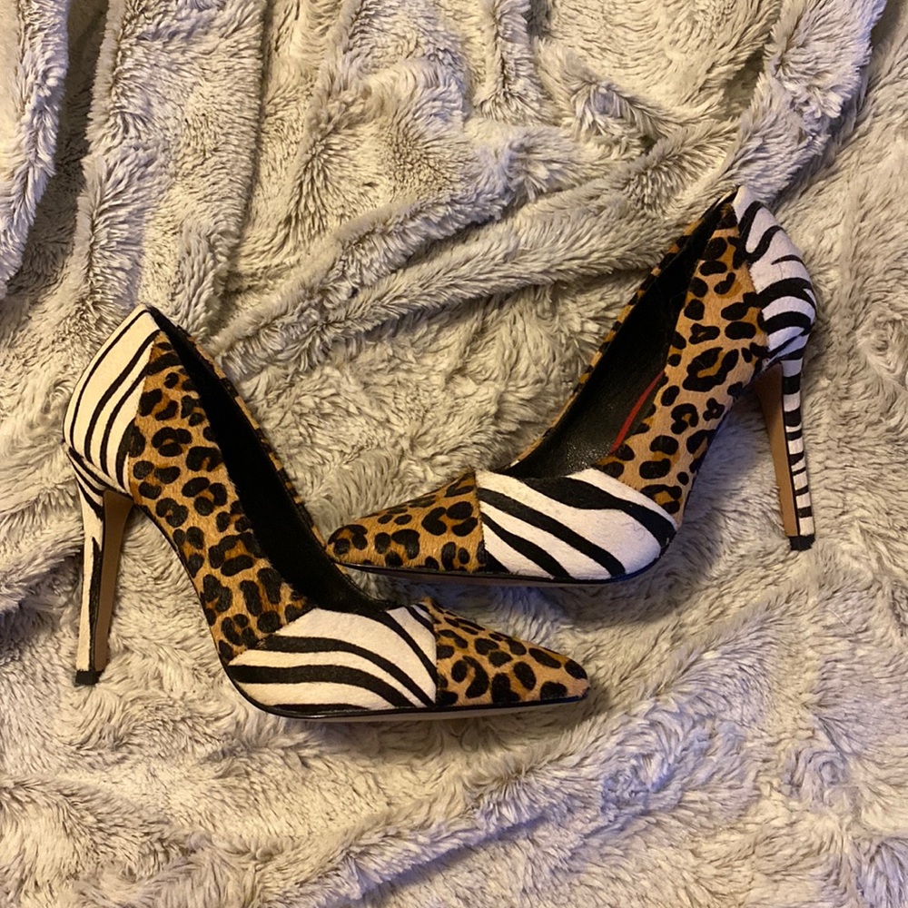 Michael Shannon Leopard Zebra Heels